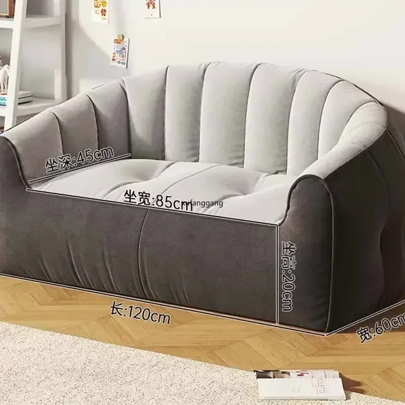 Lazy Sofa Bedroom Room, Tatami Small Apartment, Balcony Small Sofa Bean Bag Sofa Set Living Room Furniture Lounge Chair - Image 6