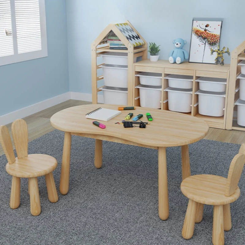 Small Desk School Furniture Children Chair Tables Classroom Table Kids Study Set Child Room Elementary Children's Childrens