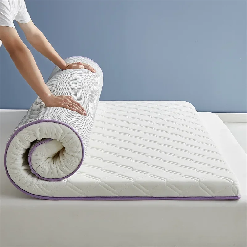 Multi-size High Density Sponge Foldable Mattress Filling Natural Latex for Hotel Dormitory Home Soft Mat King Queen Size Bed - Image 3