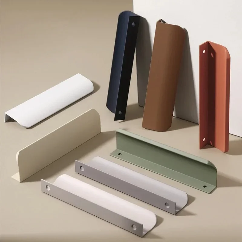 Invisible Door Handle Modern Minimalist Wardrobe Cupboard Drawer Knobs Kitchen Cabinet Pulls Hidden Handle Furniture Hardware - Image 5