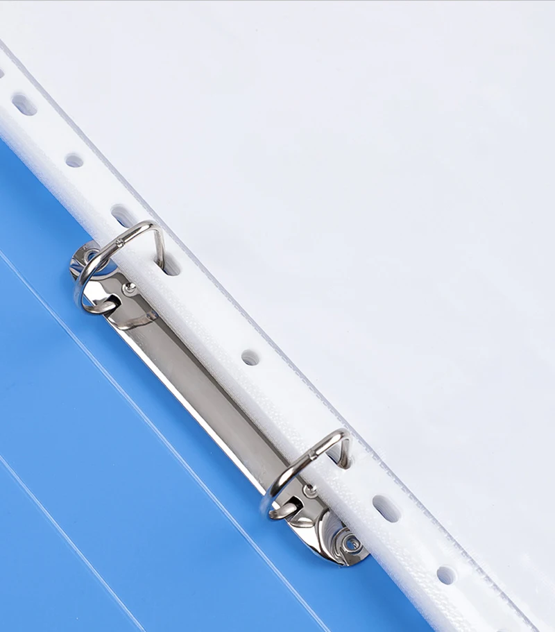 Folder 2-hole D-clip Plastic Pp Folder A4 File Bag Storage Box Binder Contract Bill File Bag School Office Supplies - Image 5