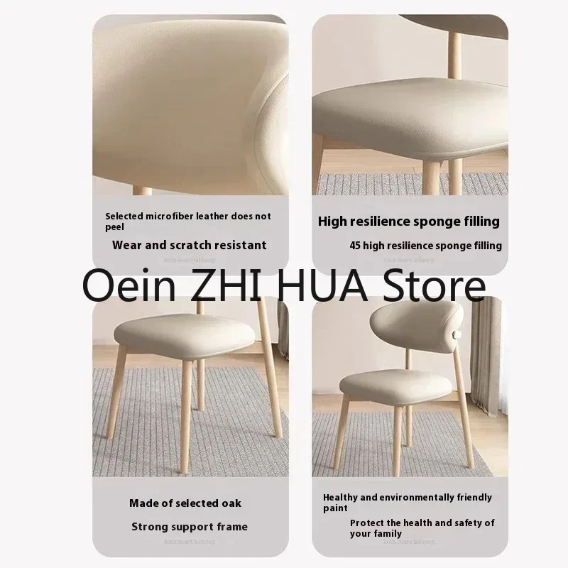 Dining Chairs Rattan Dining Chair Chairs Bedroom Hotel Armchairs Convenience Store Velvet Accent Single Luxury Home Bar Nordic - Image 6
