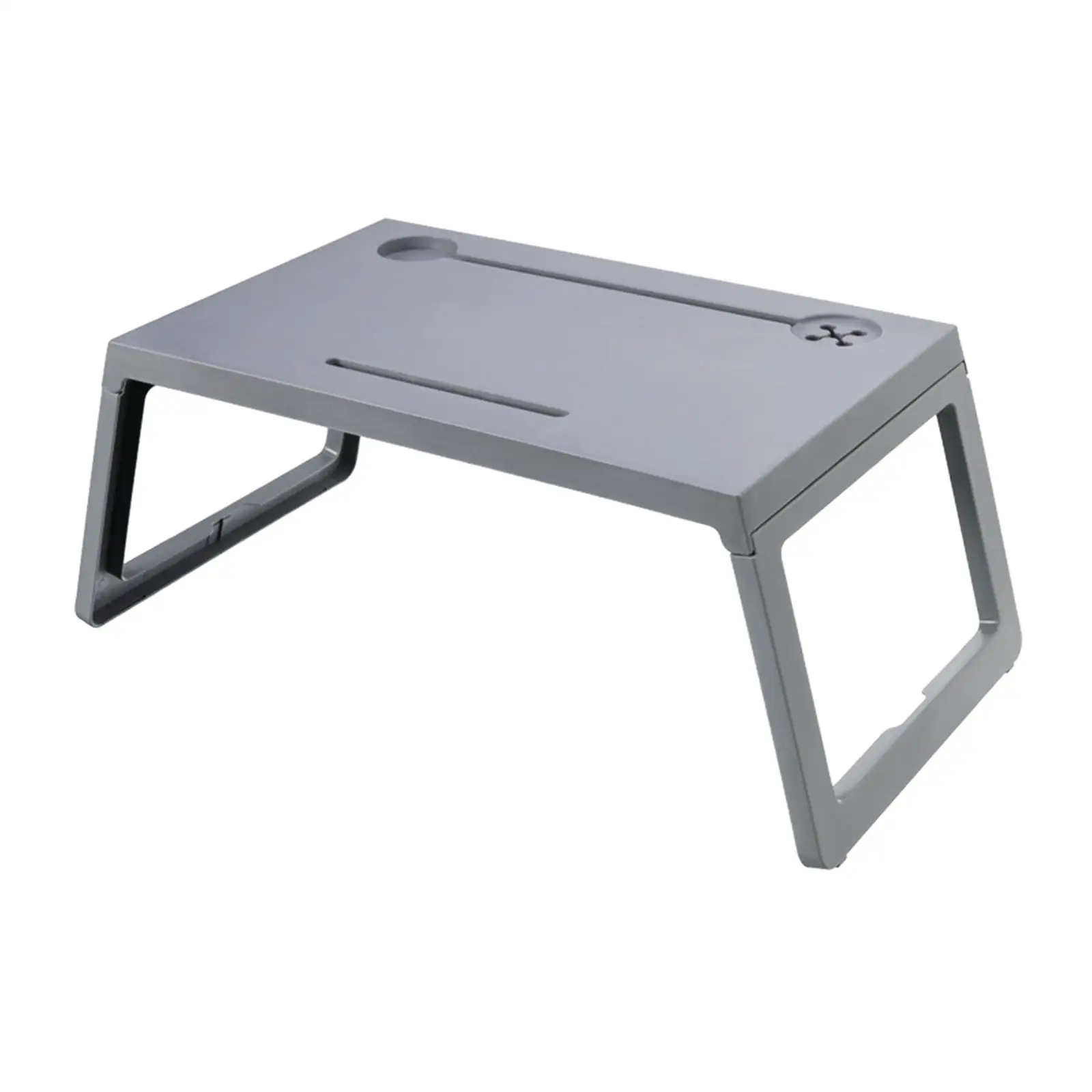 Adjustable Laptop Desk with cups Holder Drawer Breakfast Tray Portable Laptop Table for Reading Floor Table Watching Sofa Bed - Image 3