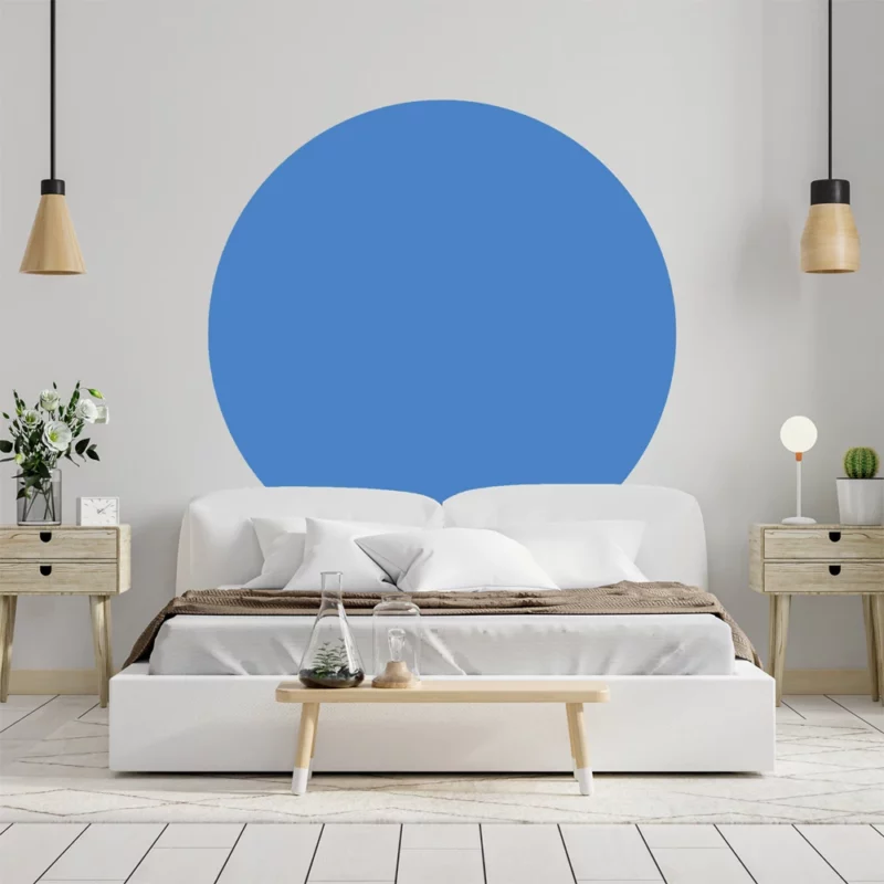 Circle Removable Wall Decal, Geometric Wall Art, Boho Wall Decal, Boho Nursery, Headboard Decal sticker F-145