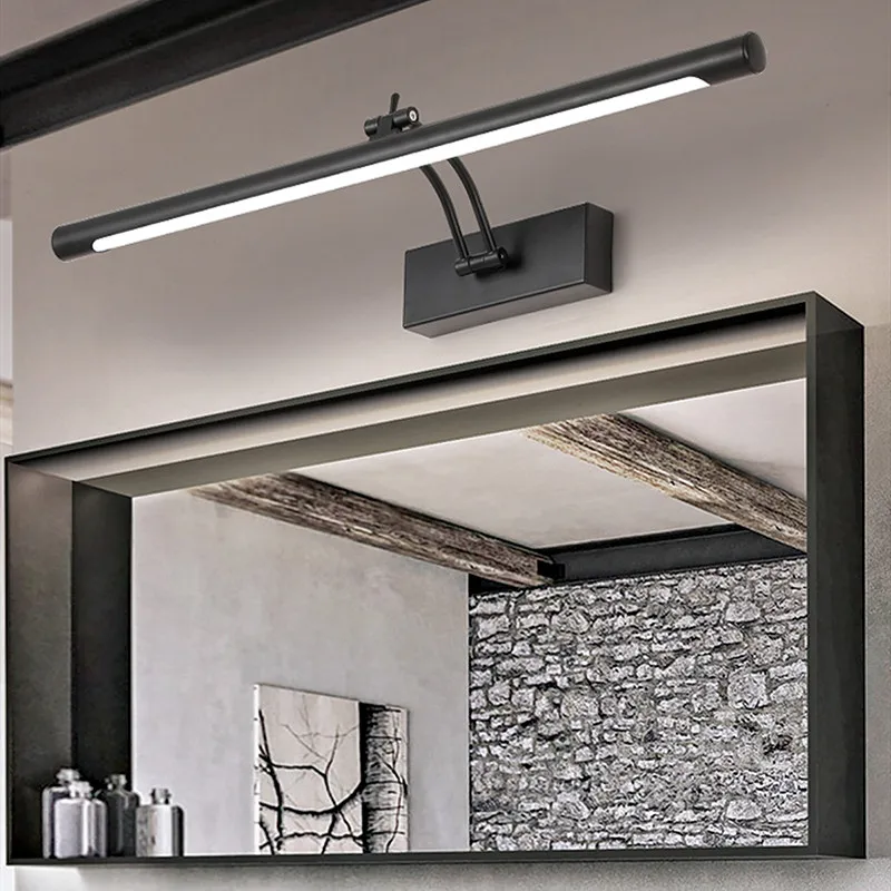 Mirror Wall Lamps Bathroom Modern Wall Lights 43CM 55CM 9W 12W Toilet Wall Mounted Lighting Fixtures Sconces Indoor Bedroom - Image 4