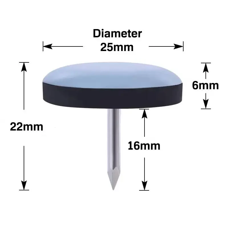 20pcs Furniture Sliders Chair Leg Movers Chair Leg Floor Protectors Slider Bumper Furniture Glide Nail for Hardwood Floors - Image 6