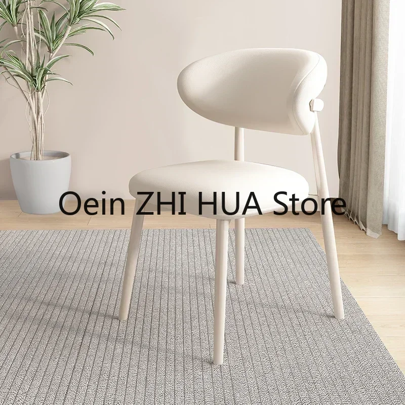Dining Chairs Rattan Dining Chair Chairs Bedroom Hotel Armchairs Convenience Store Velvet Accent Single Luxury Home Bar Nordic - Image 5