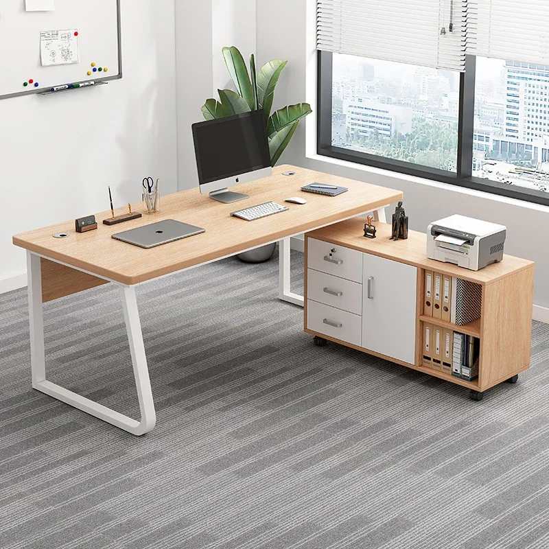 Computer Offices Modern Desk Multifunction Home Furniture Bedroom Study Table Office Desks Workstation Corner Room Executive - Image 2
