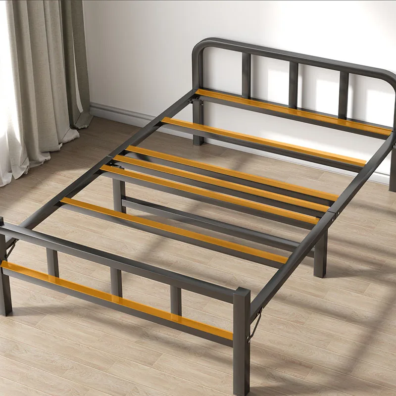 Modern Foldable Single Bed Queen Patio King Size Living Room Adults Bed Frames Metal Space Saving Camas Dormitorio Furniture