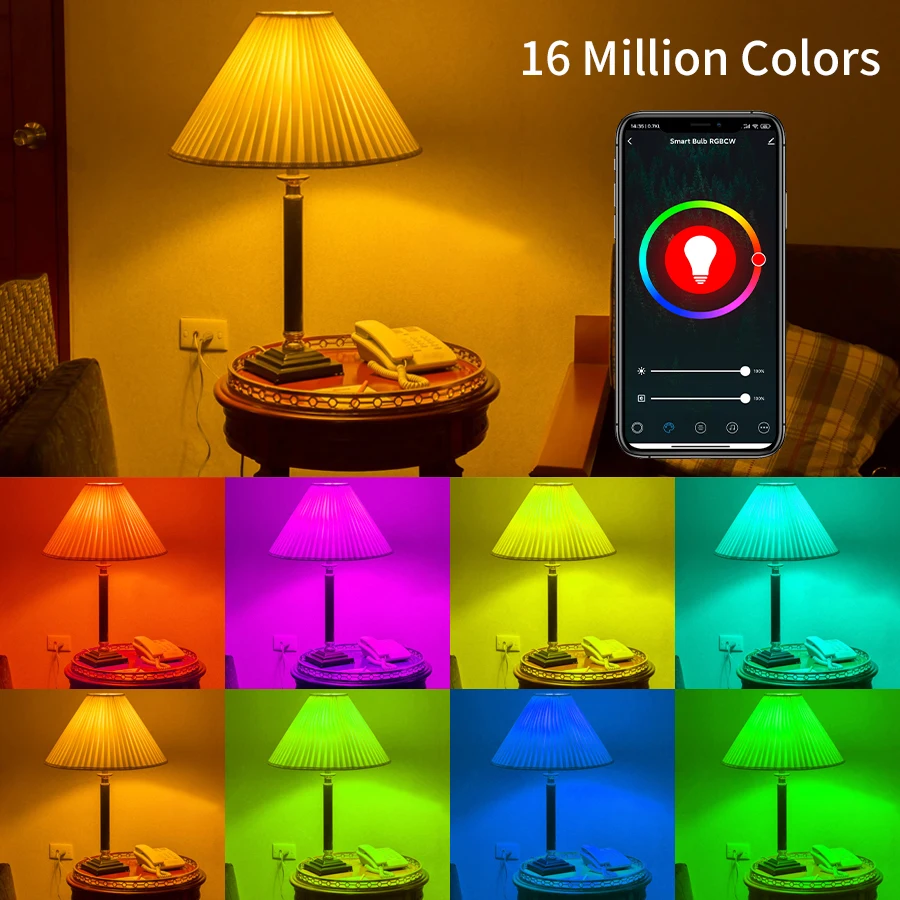 AC 220V 110V Tuya Smart WiFi LED Light Bulb E27 10W 15W 20W Alexa LED Lamp Smart Life APP Google Assisatnt Echo Voice Control - Image 3