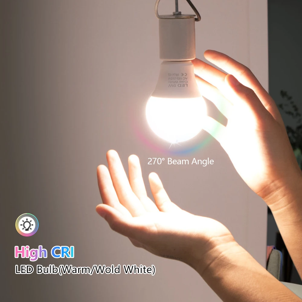 3W 6W 9W 12W 15W 18W LED Bulb Lamps E27 Lampada LED Light Bulb AC 220V-240V Smart IC High Brightness Bombilla Lamp Spotlight - Image 5
