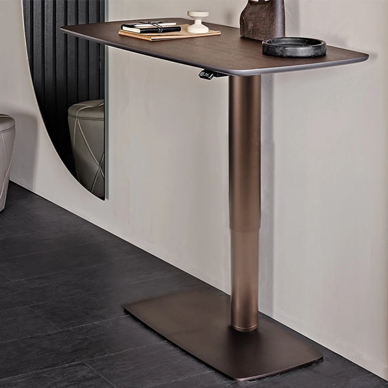 multifunction ceramic or wooden top lift top coffee table computer table height adjustable study desk table - Image 2