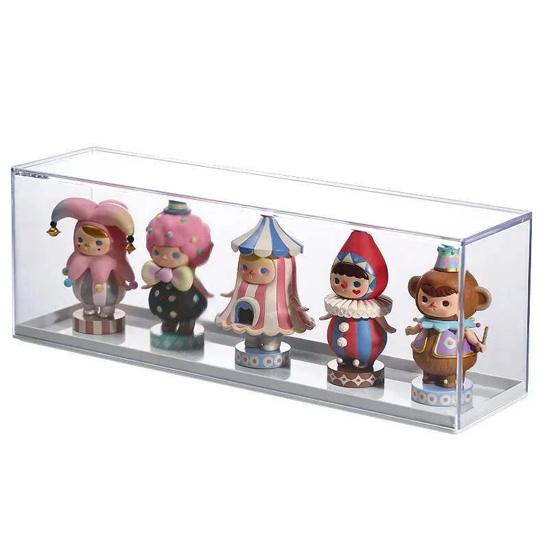 Acrylic Clear Doll Toys Storage Organizer Box Mystery Box Display Stand Popmart Storage Case Waterproof Dust Proof Blind Box - Image 5