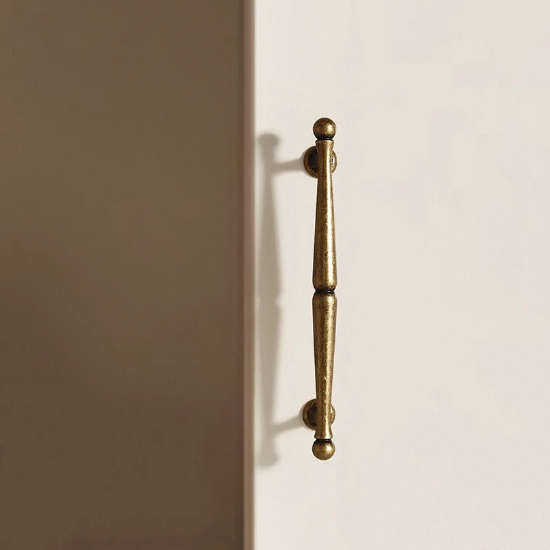 Middle Ages Retro Antique Cabinet Handles Bronze Drawer Knobs and Handles for Drawers Dresser Bookcase Shoe Furniture Handles - Image 3