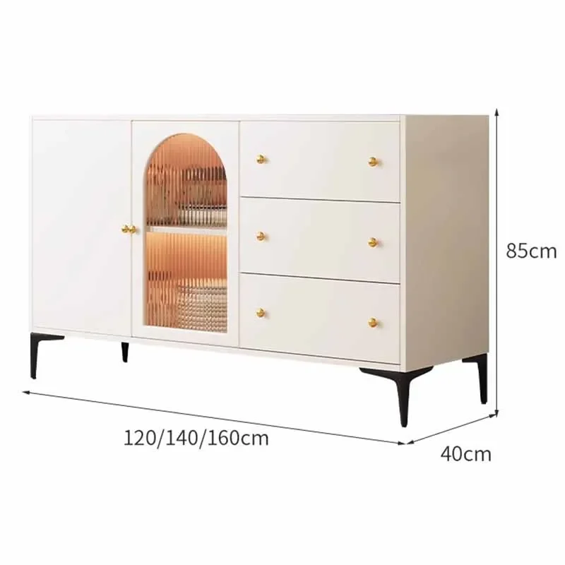 Bookcase Storage Living Room Cabinets Mobile Nordic Tall Kitchen Buffet Cabinet Theater Liquor Armoires De Salon Room Decor - Image 5