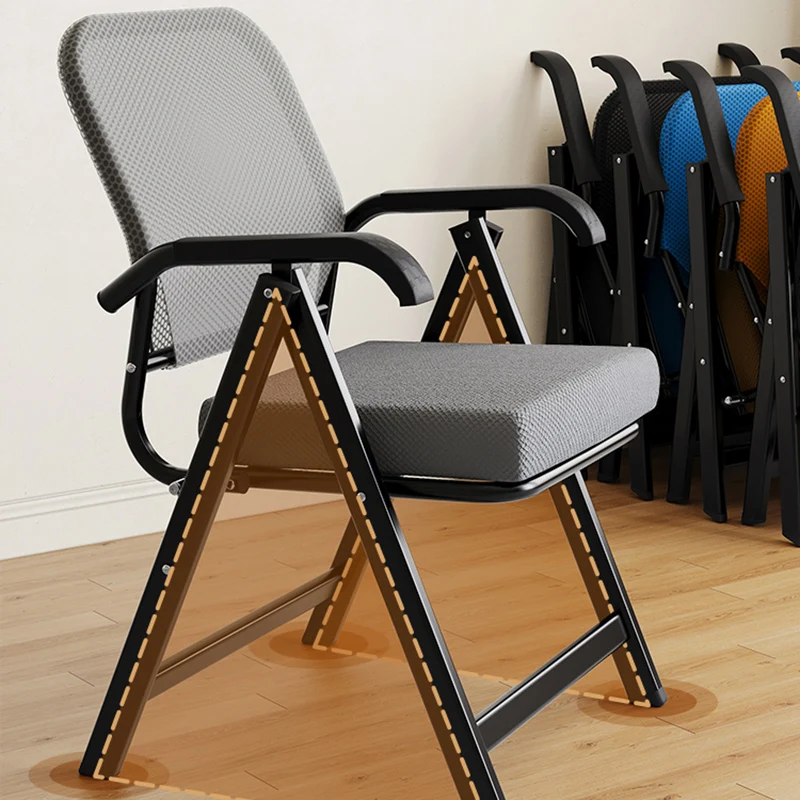 Modern Retro Dining Chairs Restaurant Folding Party Kitchen Gaming Chair Nordic Vanity Silla De Escritorio Home Furniture CY50DC - Image 3