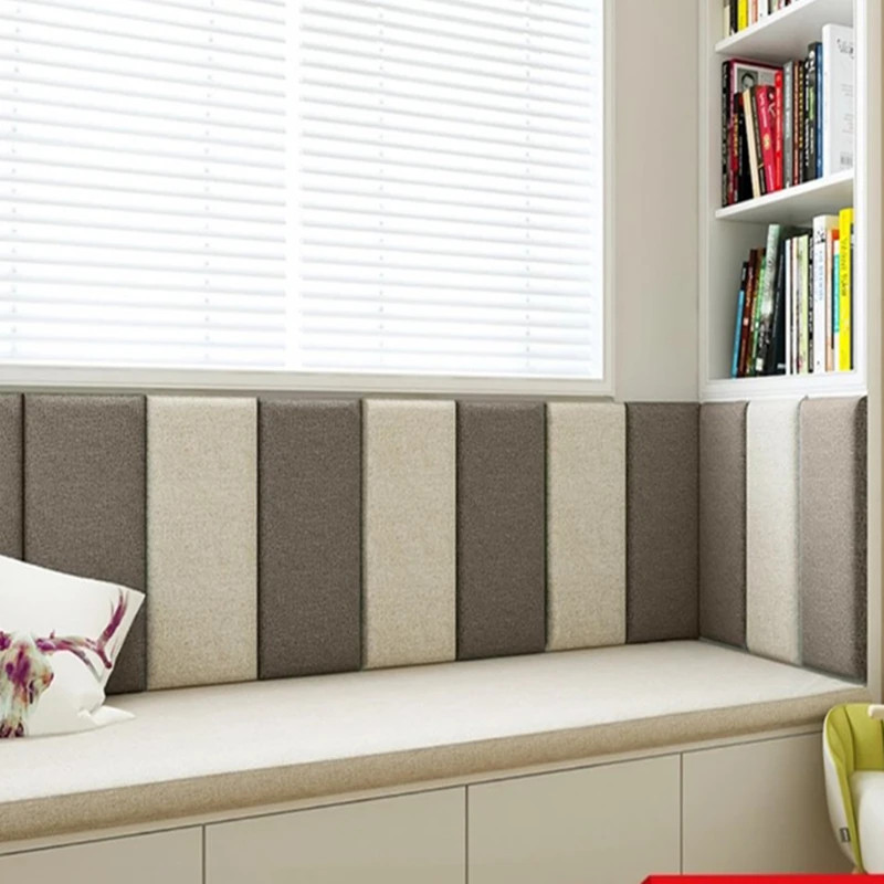 Bed Headboards Soft Wall Panels Anti-Collision Self-Adhesive Morden Bedroom Furniture Tatami Decor Stickers Tete De Lit Cabecero - Image 6