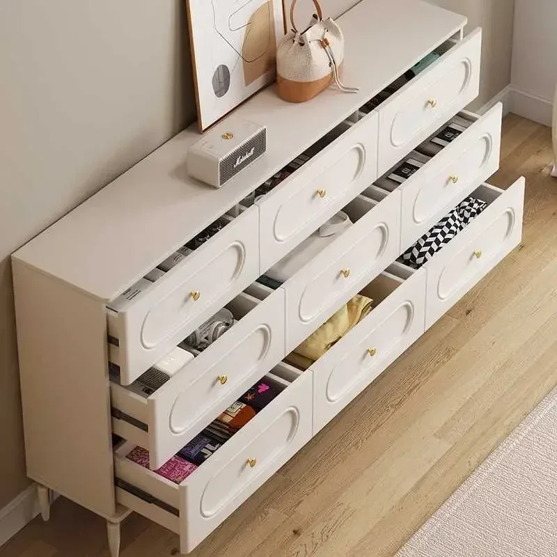 62" Large Buffet Sideboard Cabinet with 9 Drawers, Buffet Table Bedroom Storage Cabinet, Multifunctional Cabinet for living Room - Image 2