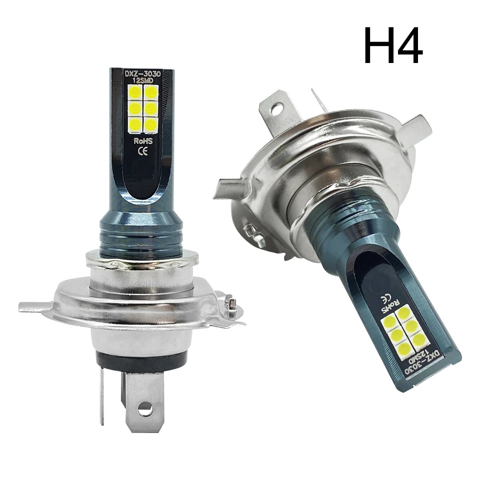 2Pcs H4 H7 LED Headlight H11 H8 H9 H1 H3 Car Fog Light LED Bulbs 9005 9006 Hb3 Hb4 Auto Driving Running Lamps 12000LM 12V 6000K - Image 4