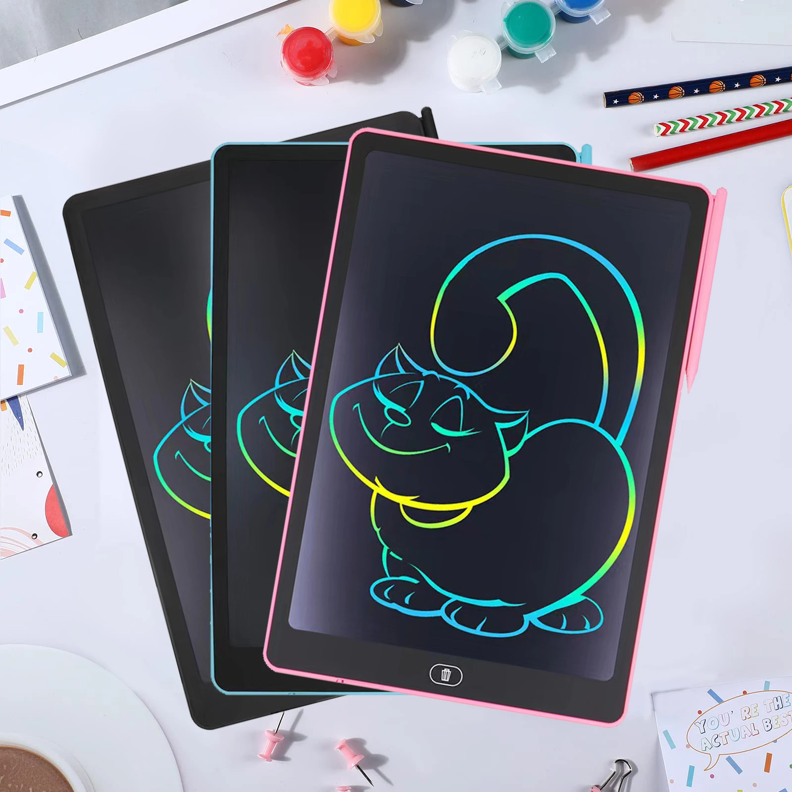 8.5/12/16 inch LCD Writing Tablet Drawing Board Children Boy Girl toys For Birthday, Thanksgiving, Easter, Christmas gifts
