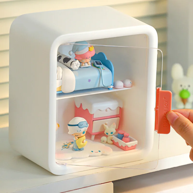 Acrylic Blind Box Storage Display Stand Figure Toys Dolls Show Cabinet Case Table Decoration for Dimoo - Image 4