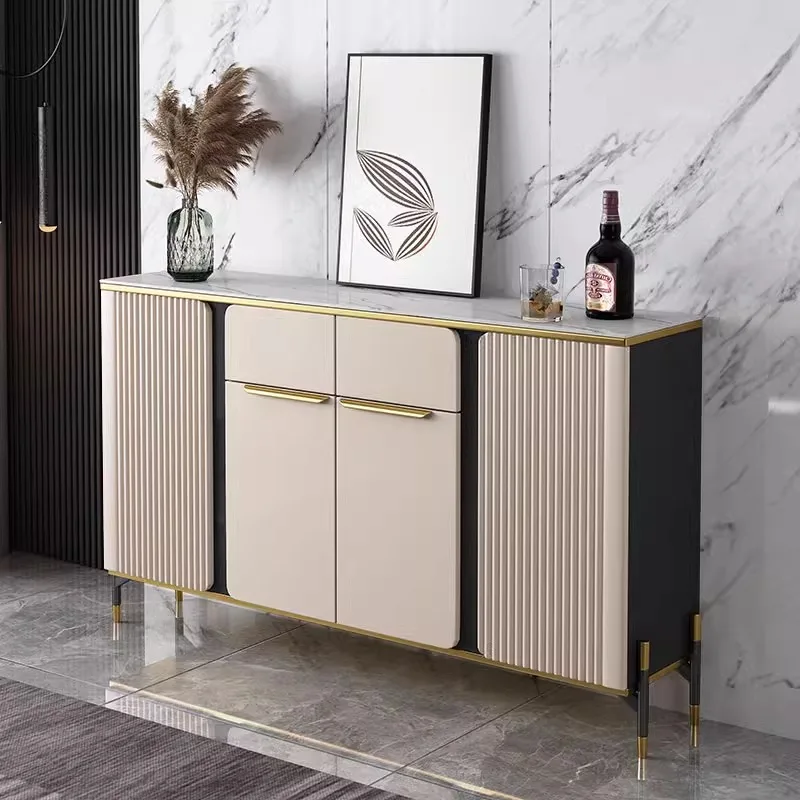 Magazine Racks Sideboard Living Room Cabinet Shelf Buffet Kitchen Office Cabinet Dressers Filing Cajoneras Bedroom Furniture - Image 6