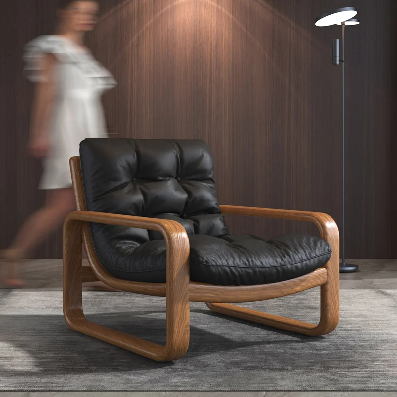Bedroom Armchair Throne Chair Room Lounge Design Balcony Furniture Cheap Relax Armchairs Leather Wheel Muebles Floor Upholstered