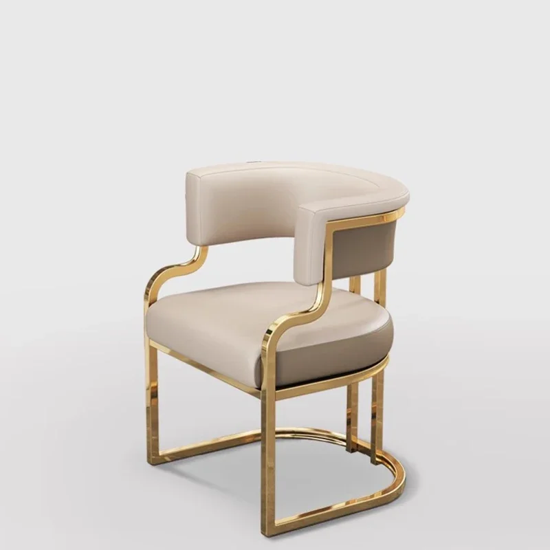 Waiting Stool Dining Chairs Nordic Gaming Metal Unique Lazy Replica Desk Events Dining Chairs Bedroom Silla Lounge Furniture - Image 6
