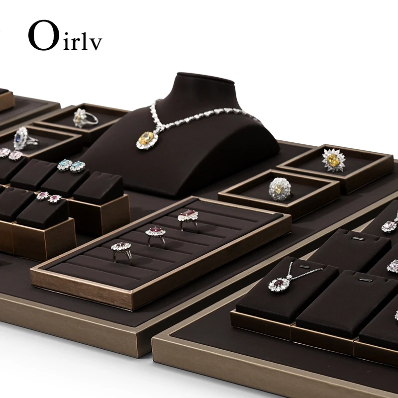 Oirlv Professional Jewelry Display Set Shop Cabinet Display Props for Necklace Display Watch Ring Earring Decoration Rack New - Image 2