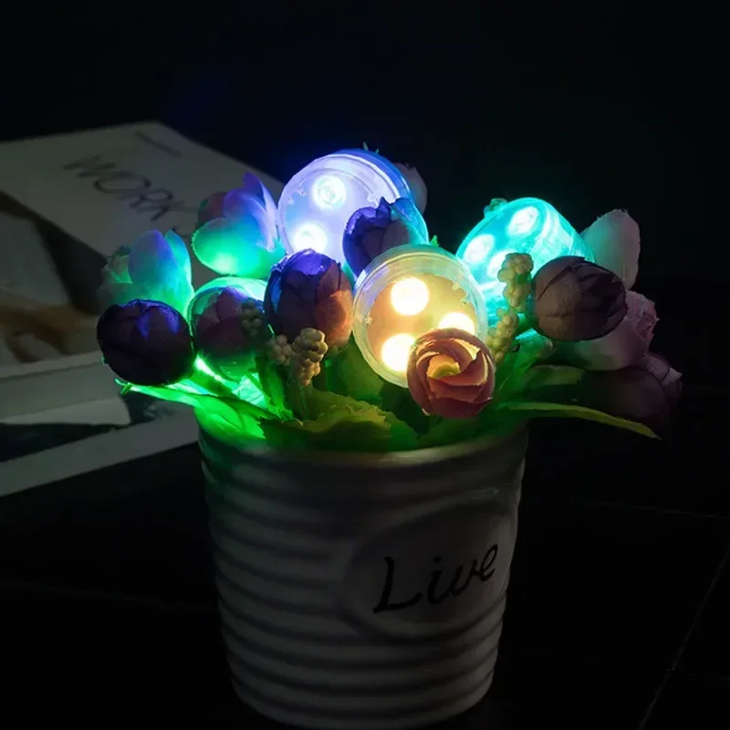 3 LED Underwater Light 16 Colors RGB IP68 Waterproof Swimming Pool Accessories Light Outdoor Submersible Lights for Pond Vase - Image 2
