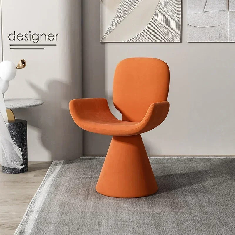Nordic Accent Dining Chairs Kitchen Living Room Modern Hotel Waiting Dining Chair Relax White Sillas Para Comedor Home Furniture - Image 3