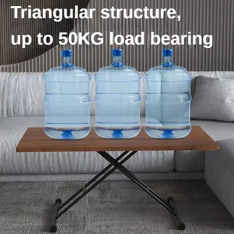 Extendable Dining Tables Metal Lift Top Table Foldable Desk Modern Tables for Kitchen Rectangular Multifunction Home Furniture - Image 5