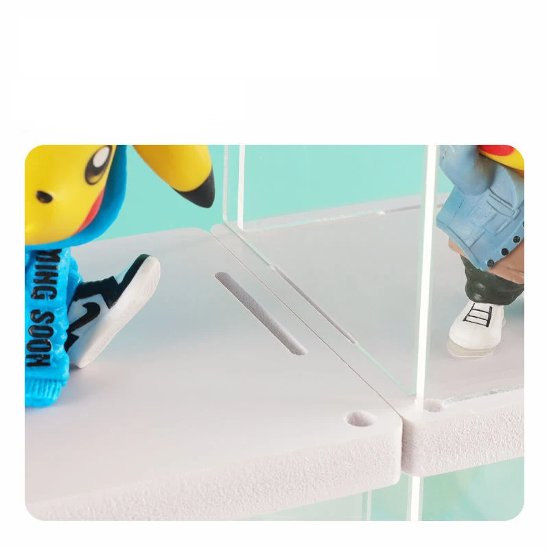 Blind Box Display Cabinet Storage Display Rack Hand-Made Dust-Proof Acrylic Transparent Display Box Storage Building Block Rack - Image 5