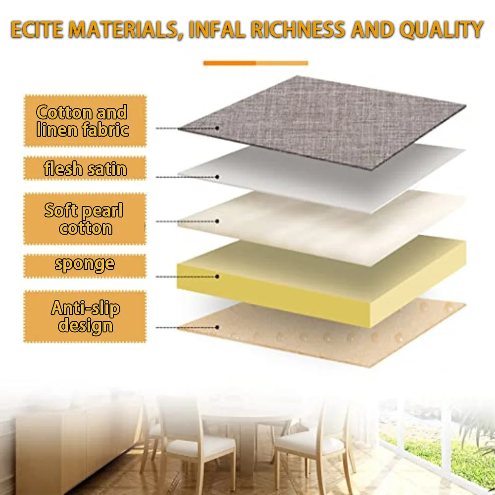Long Bench Seat Cushions Bay Window Cushion Chair Seat Sofa Pillow Decorative Cushion for Sofas Garden Bench Seat Swing Backseat - Image 4