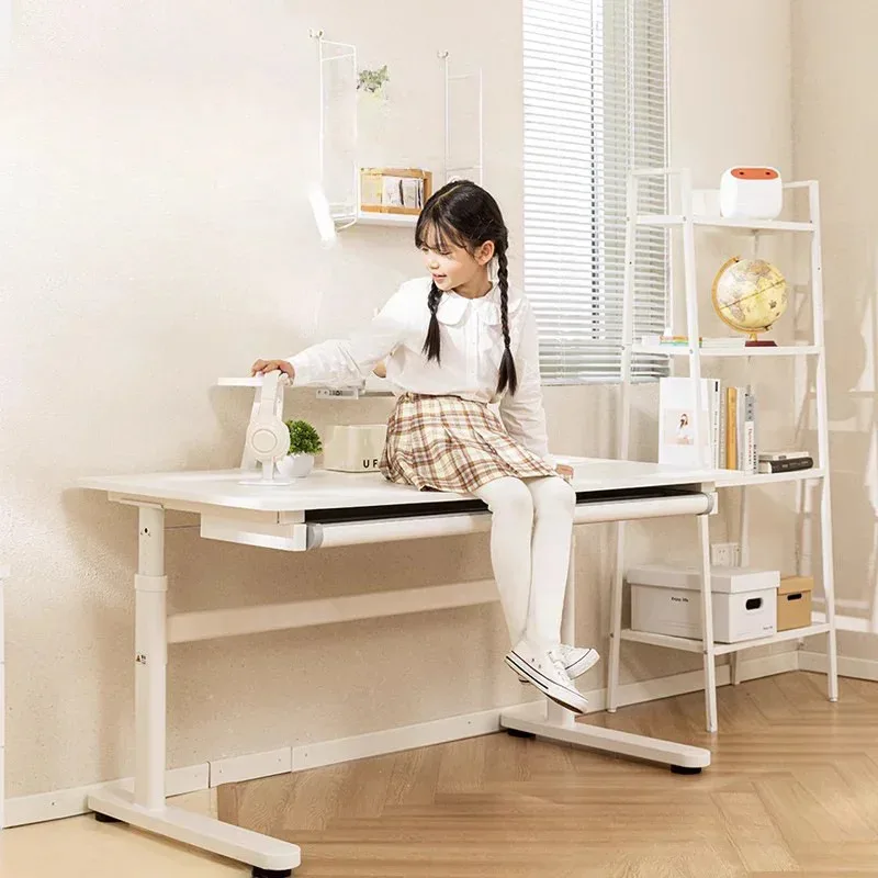 Children Desk School Tables Child Kids Table Set Room Angle Adjustable Boy Furniture Supplies Study Desks Girl Chairs Chair - Image 3