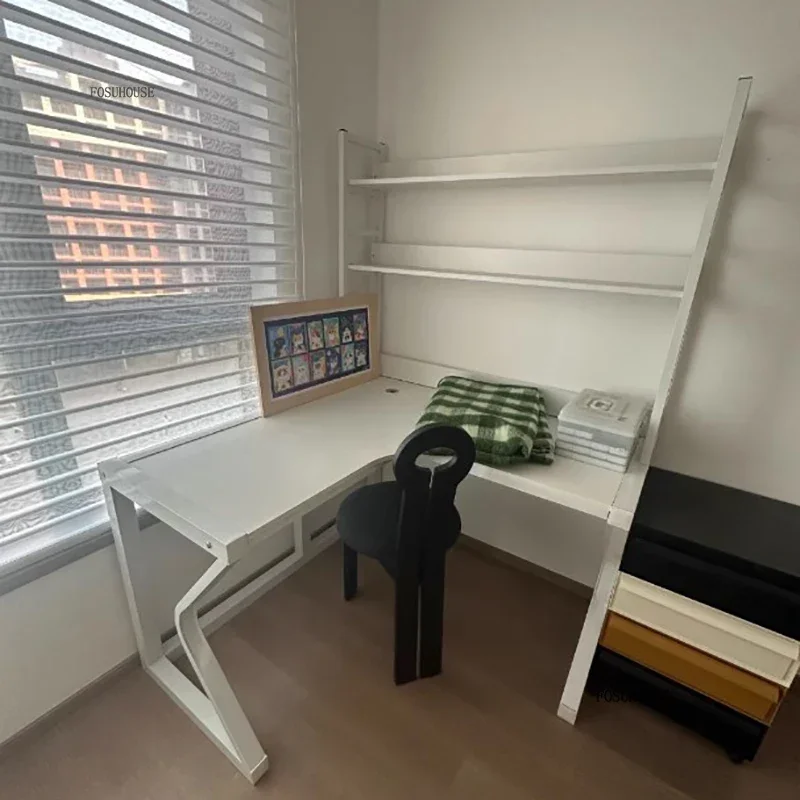 Nordic Corner Computer Desks Office Furniture Desktop Gaming Desks Creative Corner Desks Bedroom Home L-shaped Study Tables A - Image 5