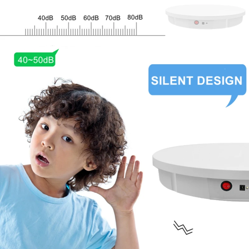 52cm Remote Control Electric Rotary Turntable 100KG Load 360° Automatic Display Stand for Photography Video Shooting Exhibition - Image 5