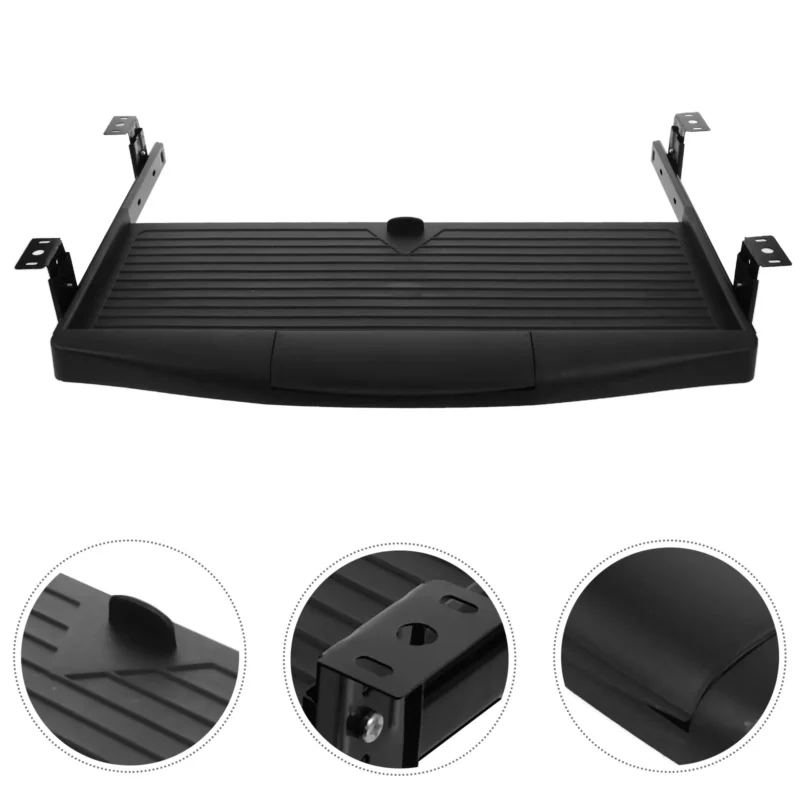 Keyboard Drawer Tray UnderDesk Keyboard Sliding Storage Plate Hidden Drawer durable Keyboard Tray universal home Office decorate