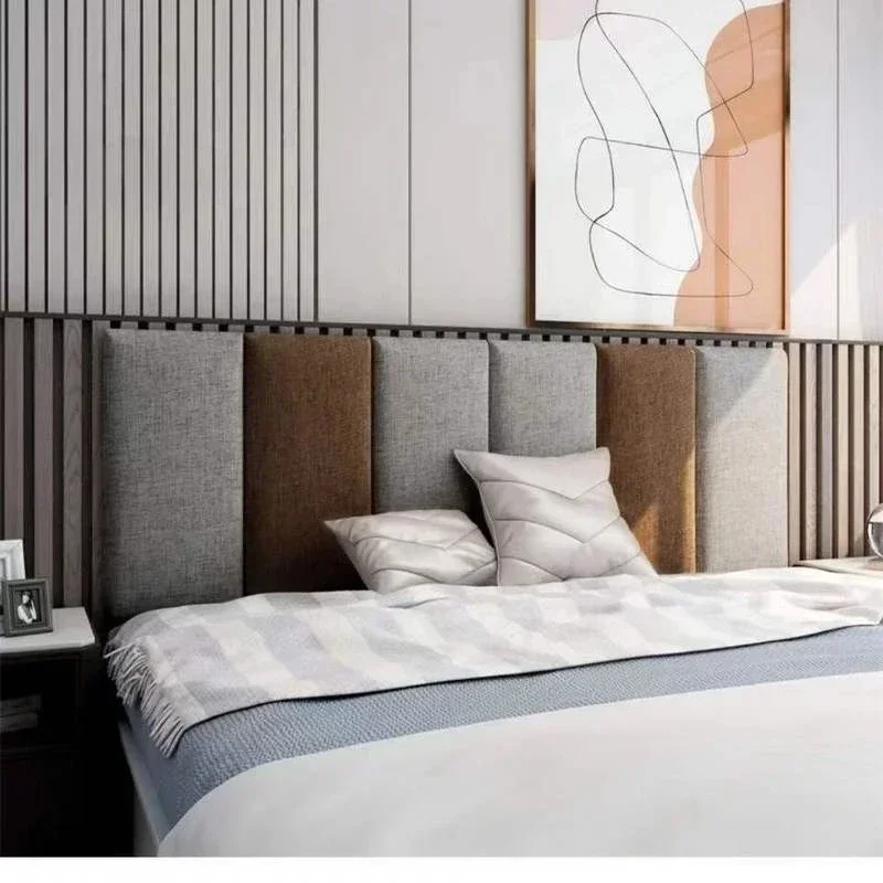 Headboards Anti-Collision Wall Panels Tatami Bedroom Furniture Decor Wallstickers Tete De Lit Self-Adhesive Wallpaper Head Board - Image 5