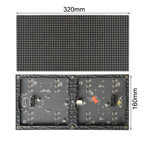 SMD P5 Indoor LED Display Module 16Scan 320x160mm 64×32dots using for led screen display send free cable for module full color - Image 2