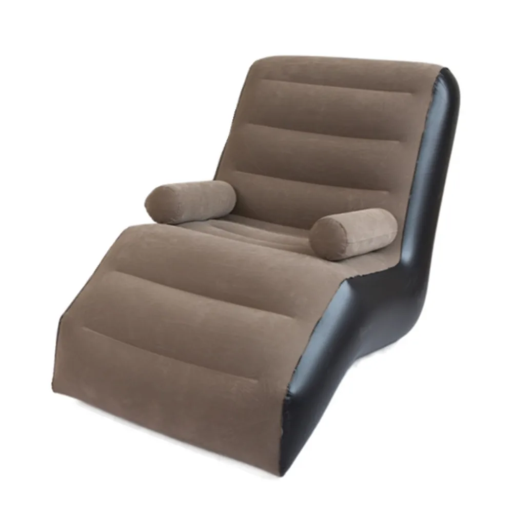 Foldable and Portable Inflatable Sofa - Perfect for Indoor and Outdoor Use Garden Furniture Terrace Bed Air Patio Set Armchair - Image 5