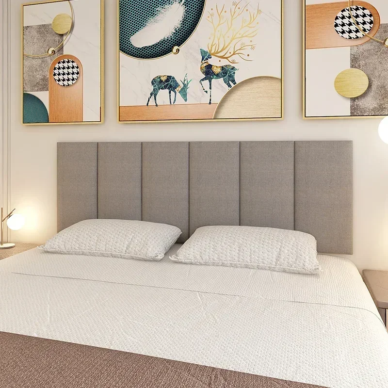 Headboards Anti-Collision Wall Panels Tatami Bedroom Furniture Decor Wallstickers Tete De Lit Self-Adhesive Wallpaper Head Board - Image 2