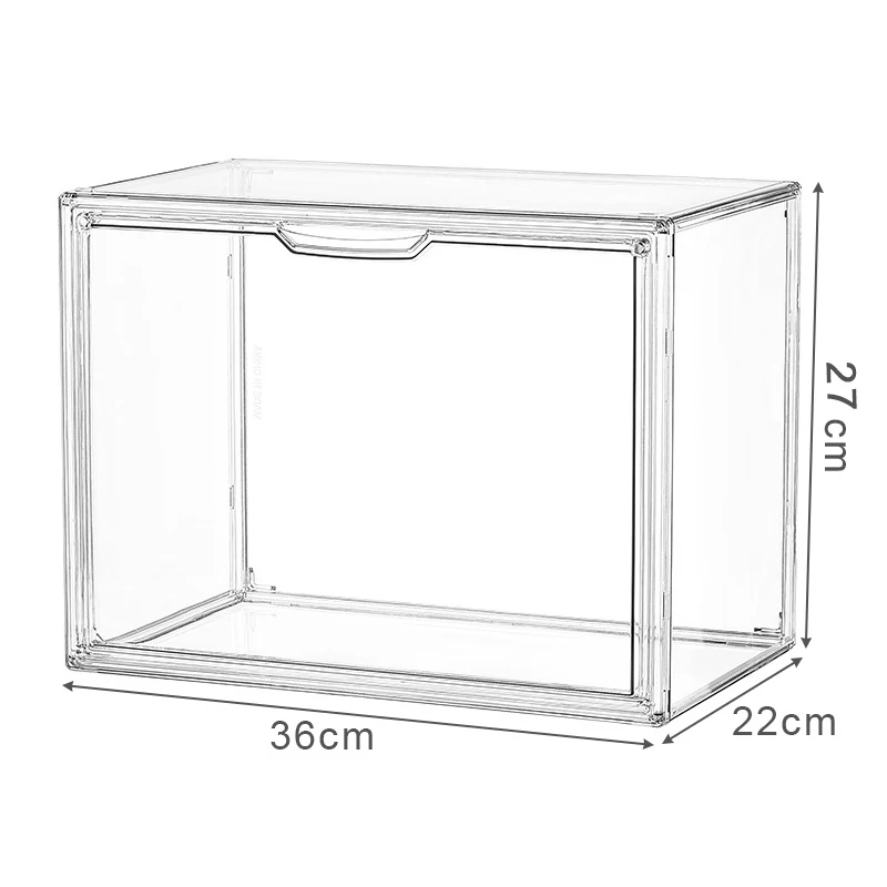 Acrylic Storage Box Handbag Dust-Proof Display Box Fingures Display Rack Living Room Decoration Cartoon Model Display Cabinet - Image 6