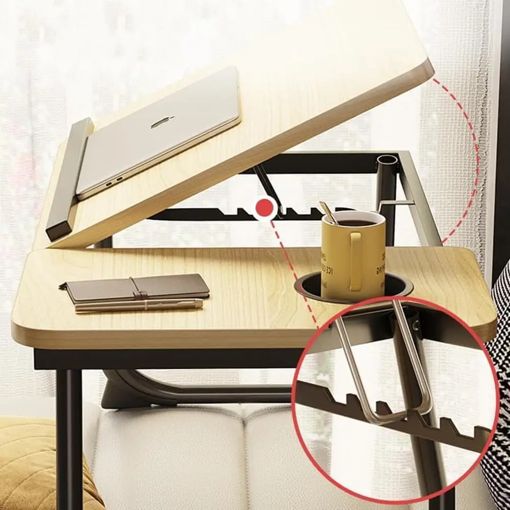 Computer Table Laptop Table for Bed Office Desks Multifunctional Table Board Lap Desk Folding 6-speed Height Adjustment Bracket - Image 3