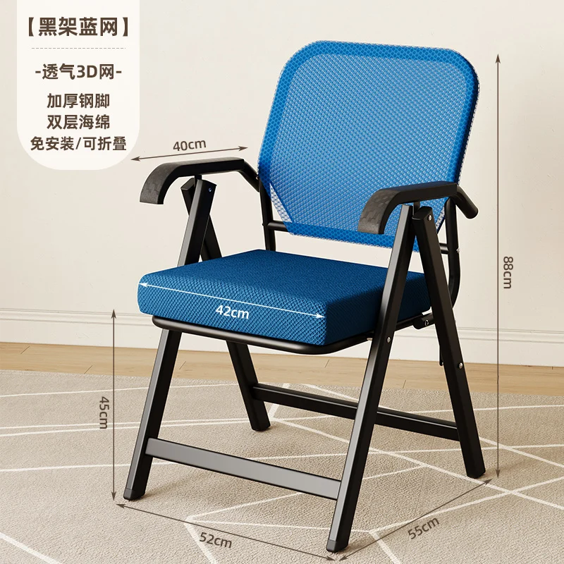 Modern Retro Dining Chairs Restaurant Folding Party Kitchen Gaming Chair Nordic Vanity Silla De Escritorio Home Furniture CY50DC - Image 5