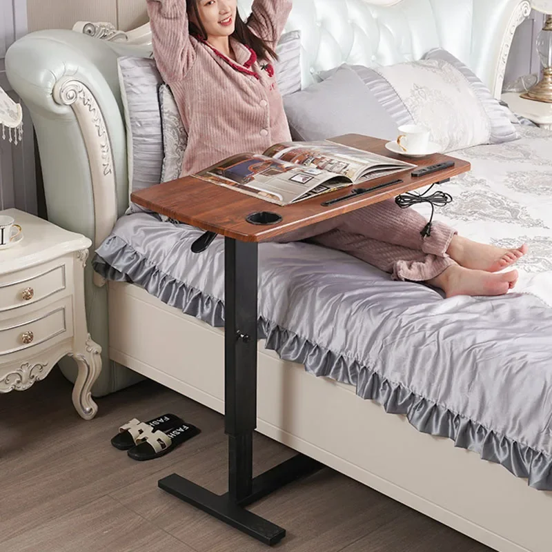 Portable Folding Height Adjustable Side Gaming Office Desks Room Organizer Computer Desk Study Table - Image 2