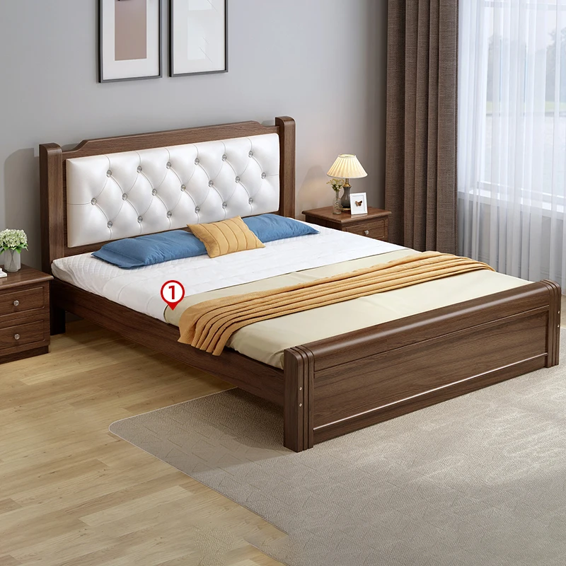 Garden Baby Queen Beds Patio Size Princess Double Wood Circle Beds Nordic Cheap Adults Camas Dormitorio Furnitures For Bedroom - Image 5