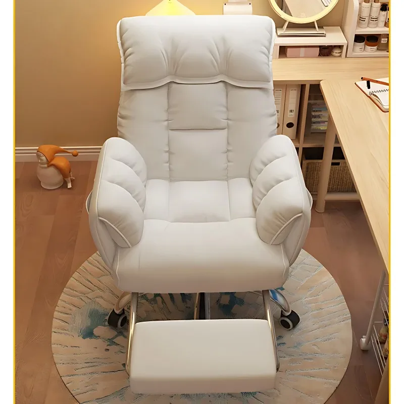 Comfortable Reclining Computer Chair, Sedentary Backrest, Sofa Chair, Bedroom, Study, Living Room, Office, Home - Image 3