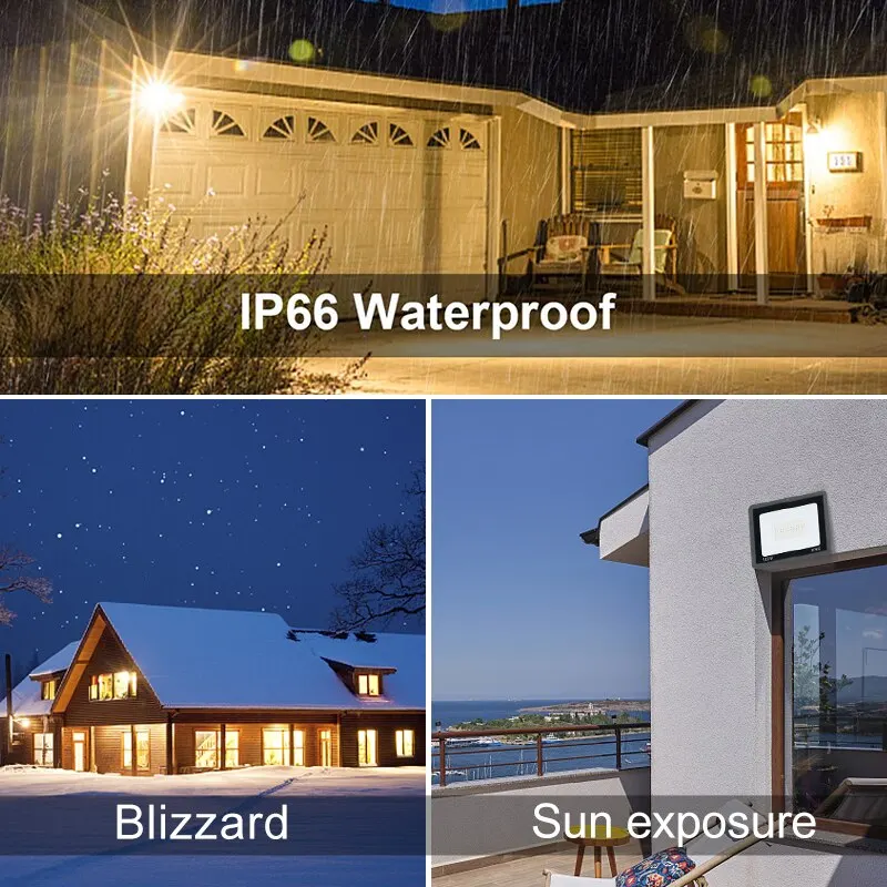 TUYA RGB Floodlight Smart APP Voice Control RGBCW CCT 3000-6500K 30W 50W 100W 220V AC For Garden Party Outdoor Lighting - Image 6
