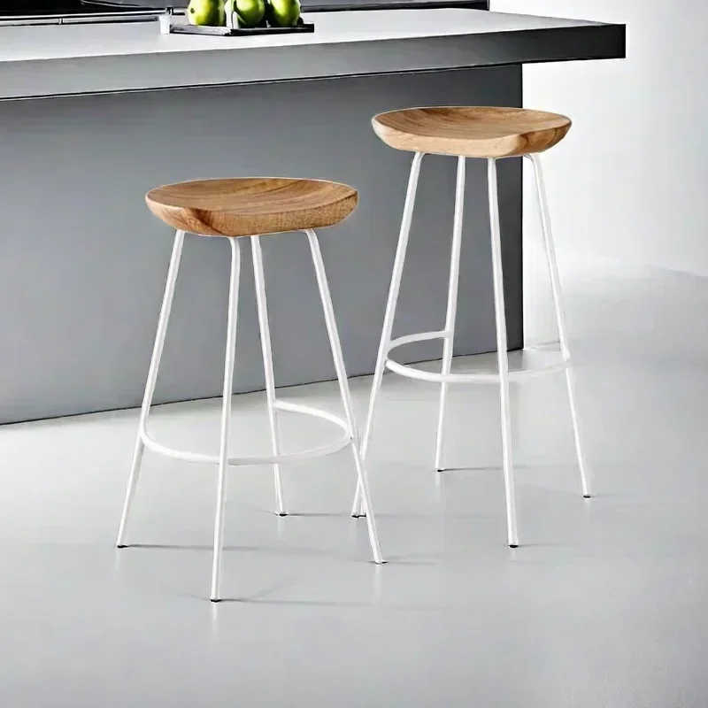 Breakfast Chair Lightweight Swivel Bar Garden Chairs Luxury Kitchen Stool Furniture Banks Gamer Designer Chaise Design Cafe High - Image 2
